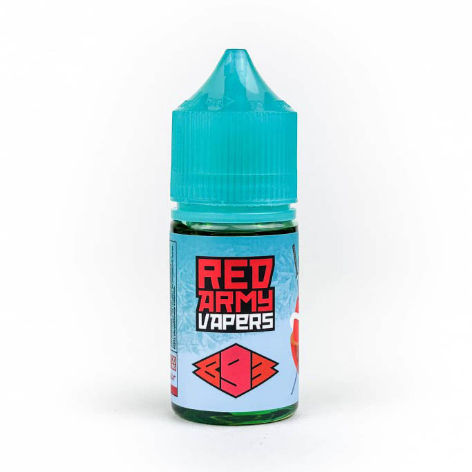 Жидкость Glitch Sauce Iced Out Salt - Red Army (Персик и малина) 30 мл (20 мг)